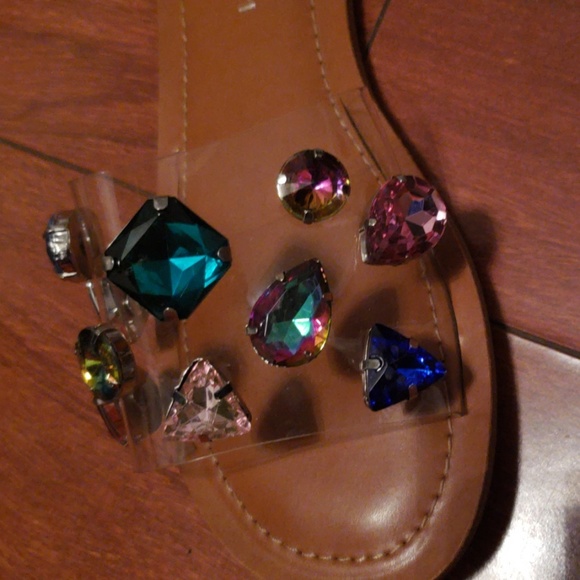 STEVE MADDEN Jeweled Sandals - Picture 6 of 6